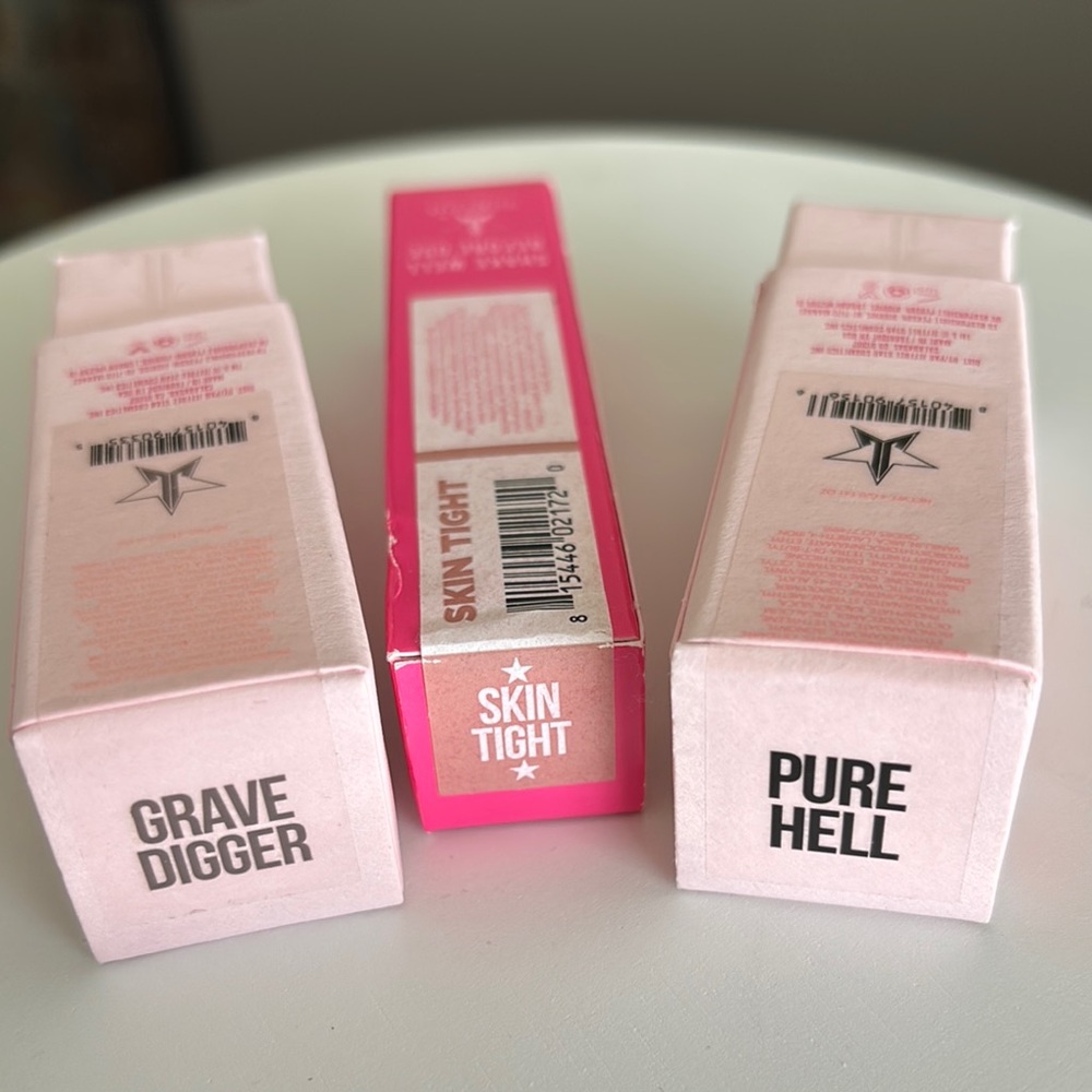Jeffree Star Lipstick Trio - Bold Shades 💋